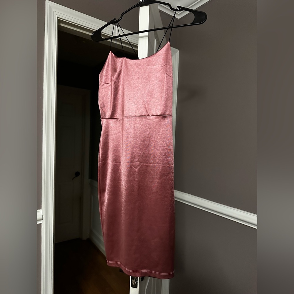 Juniors Mauve Pink S Mini Dress NWT